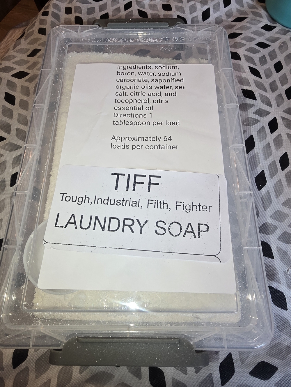 TIFF Laundry Soap - White Powder